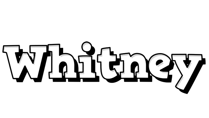 Whitney snowing logo