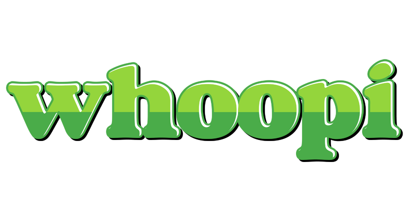Whoopi apple logo