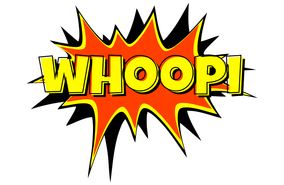 Whoopi bazinga logo