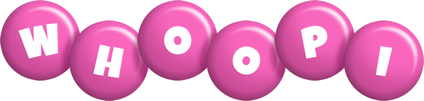 Whoopi candy-pink logo