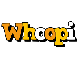 Whoopi cartoon logo