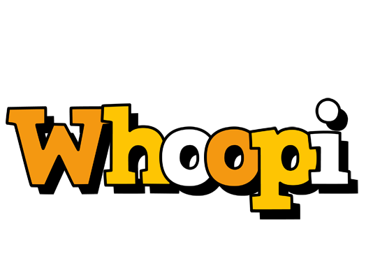 Whoopi cartoon logo
