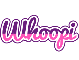 Whoopi cheerful logo