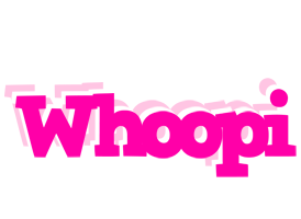 Whoopi dancing logo