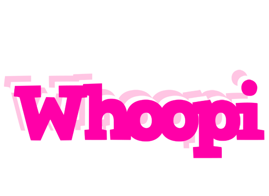 Whoopi dancing logo