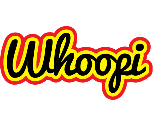 Whoopi flaming logo