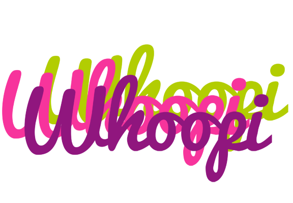 Whoopi flowers logo