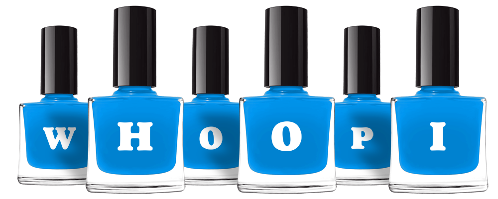 Whoopi glossy logo
