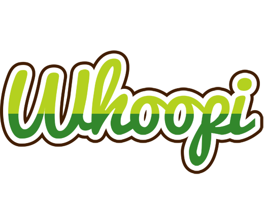Whoopi golfing logo