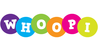 Whoopi happy logo