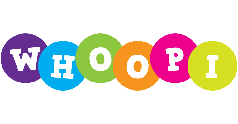 Whoopi happy logo