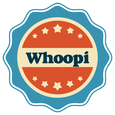 Whoopi labels logo