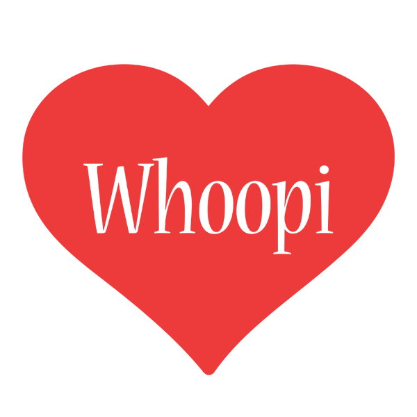 Whoopi love logo
