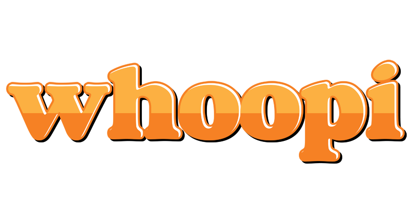 Whoopi orange logo