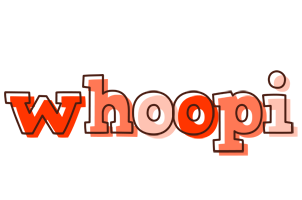 Whoopi paint logo