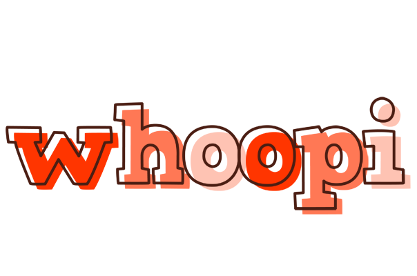 Whoopi paint logo
