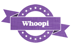 Whoopi royal logo