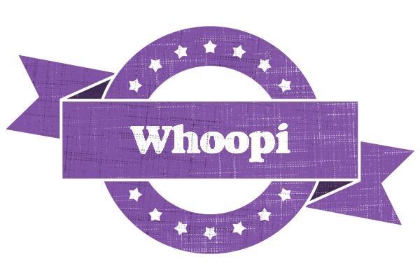 Whoopi royal logo