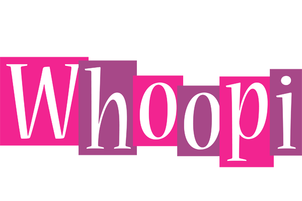 Whoopi whine logo