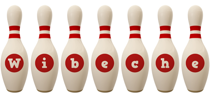 Wibeche bowling-pin logo