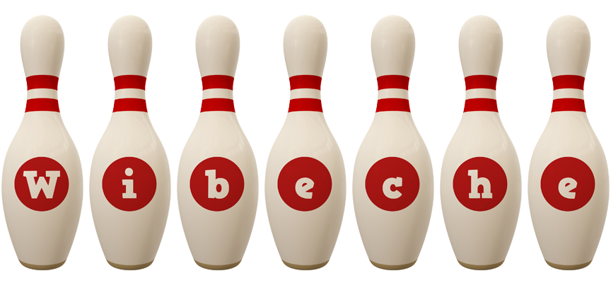 Wibeche bowling-pin logo