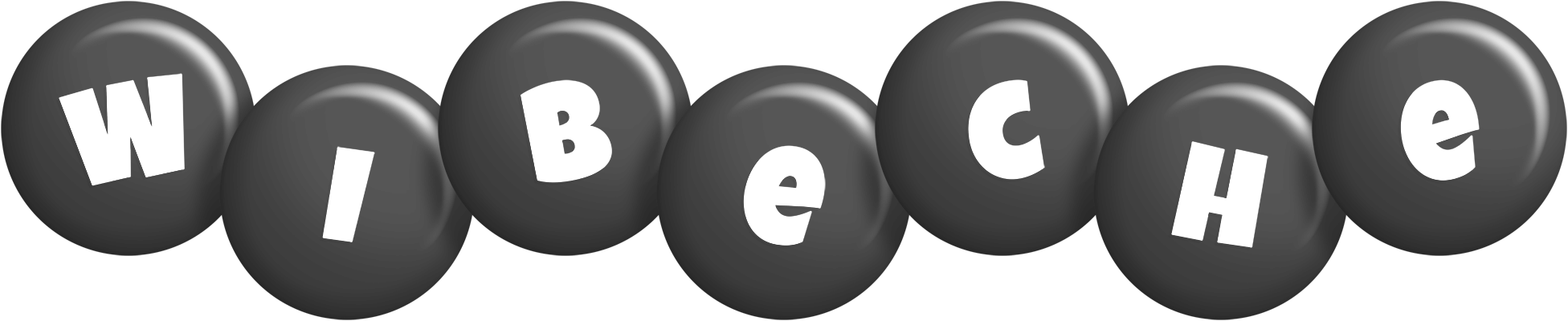 Wibeche candy-black logo