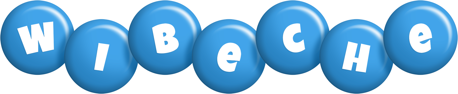 Wibeche candy-blue logo