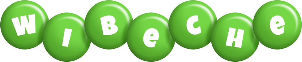 Wibeche candy-green logo