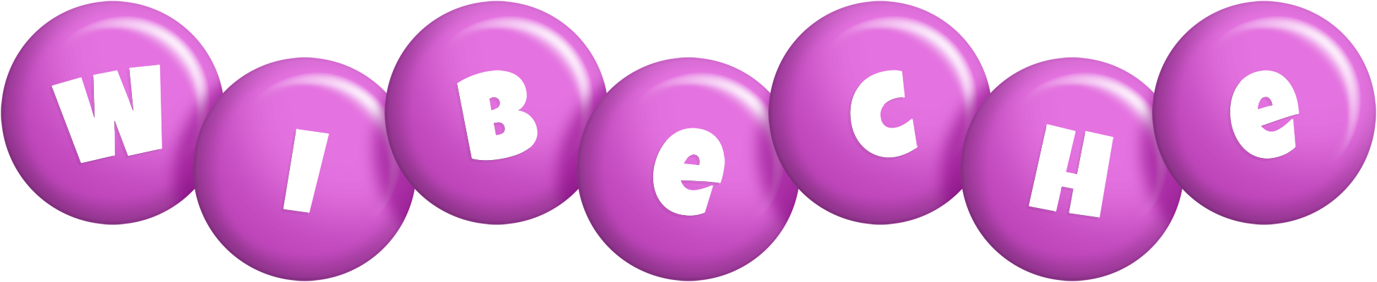 Wibeche candy-purple logo