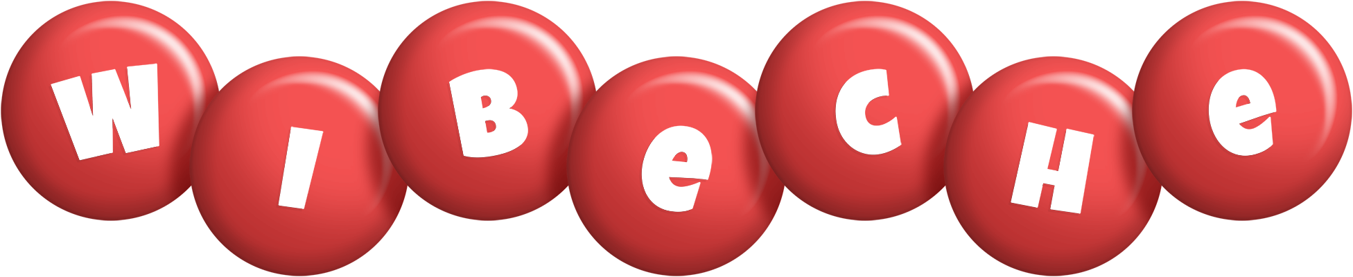 Wibeche candy-red logo