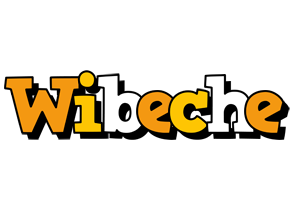 Wibeche cartoon logo
