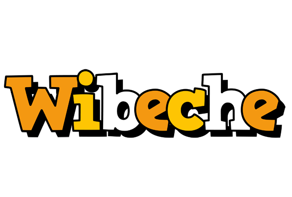 Wibeche cartoon logo