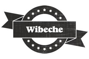 Wibeche grunge logo