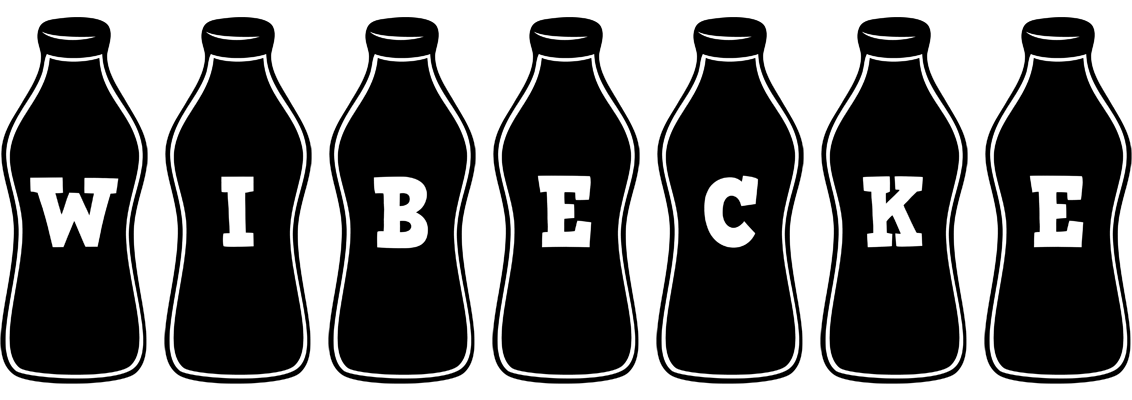 Wibecke bottle logo