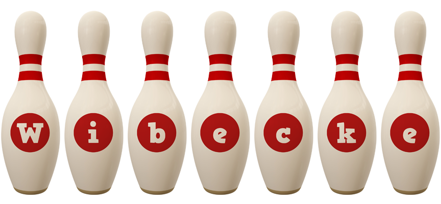 Wibecke bowling-pin logo