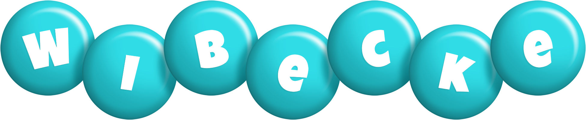 Wibecke candy-azur logo