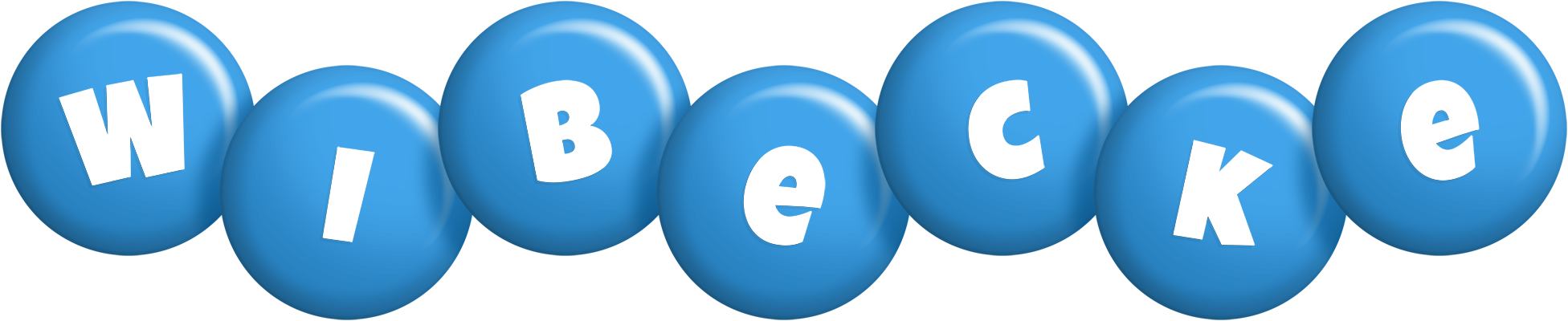 Wibecke candy-blue logo