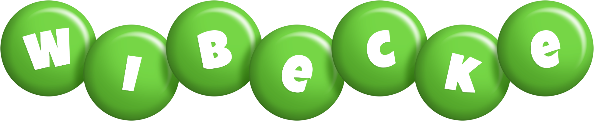Wibecke candy-green logo