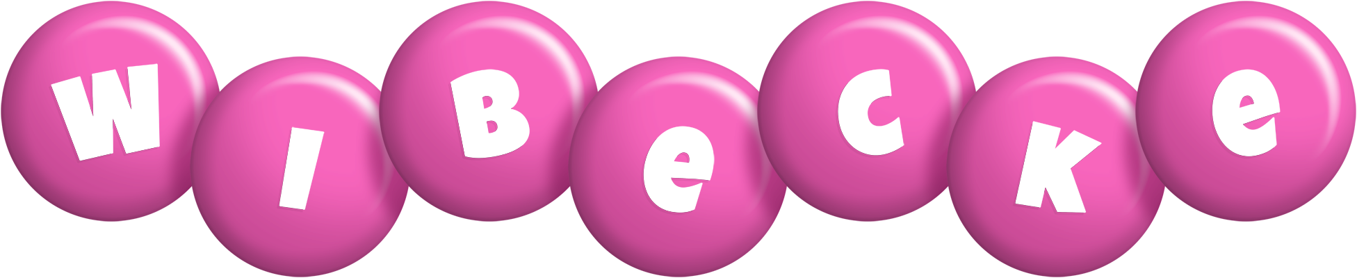 Wibecke candy-pink logo