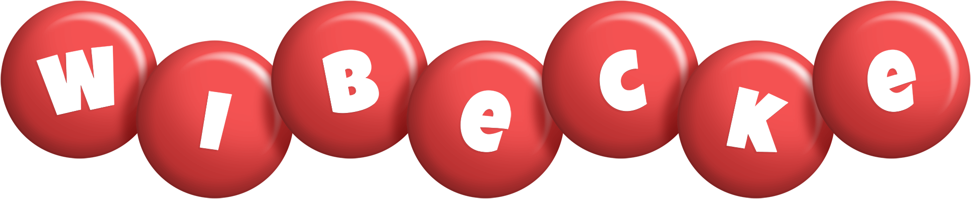 Wibecke candy-red logo