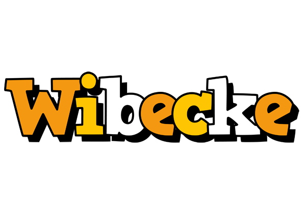 Wibecke cartoon logo