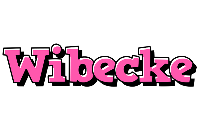 Wibecke girlish logo