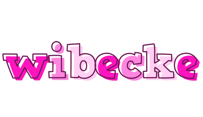 Wibecke hello logo