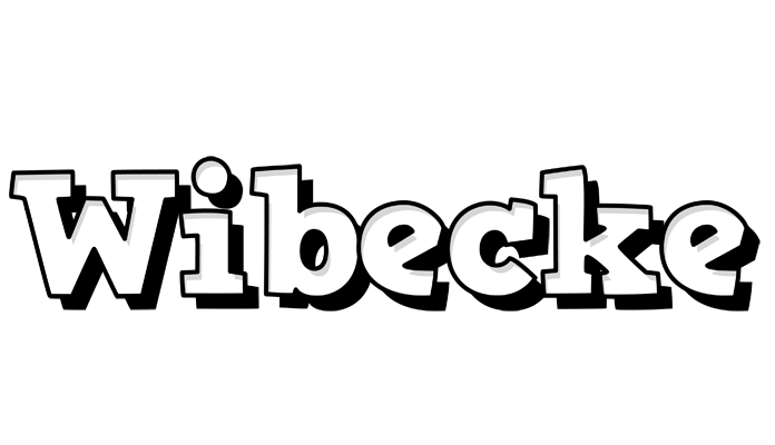 Wibecke snowing logo