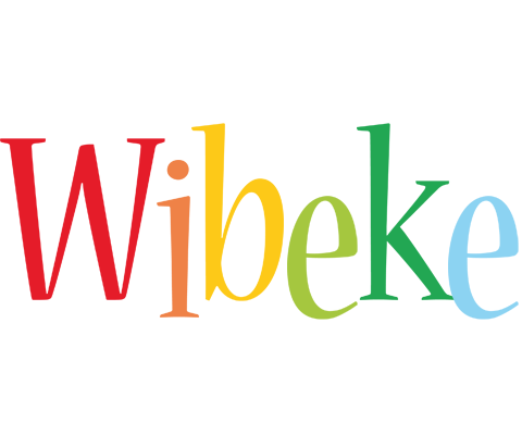 Wibeke birthday logo