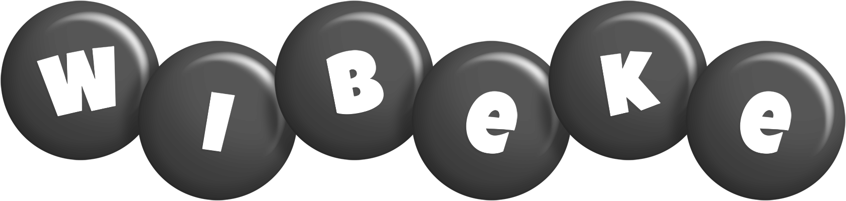 Wibeke candy-black logo