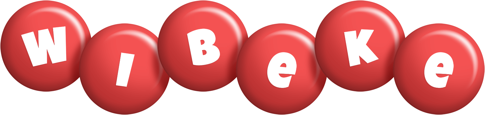 Wibeke candy-red logo