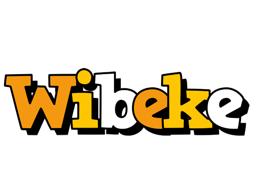 Wibeke cartoon logo