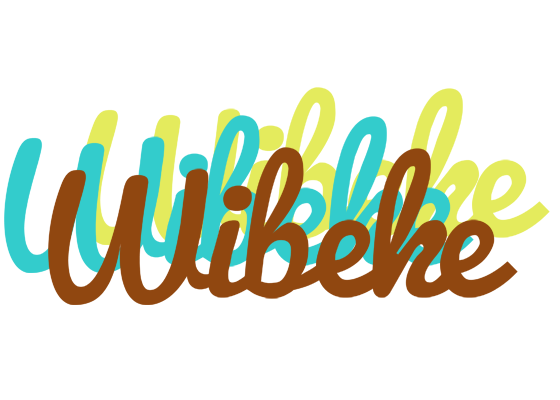 Wibeke cupcake logo