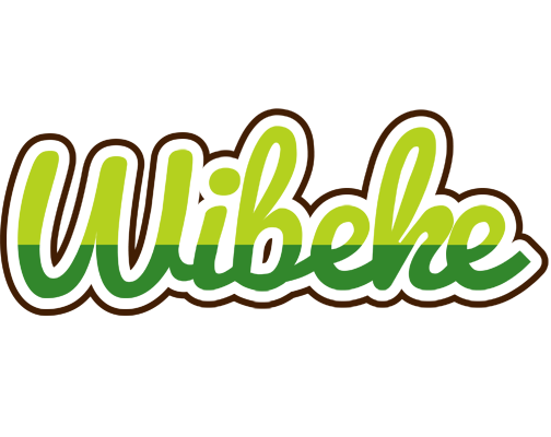 Wibeke golfing logo